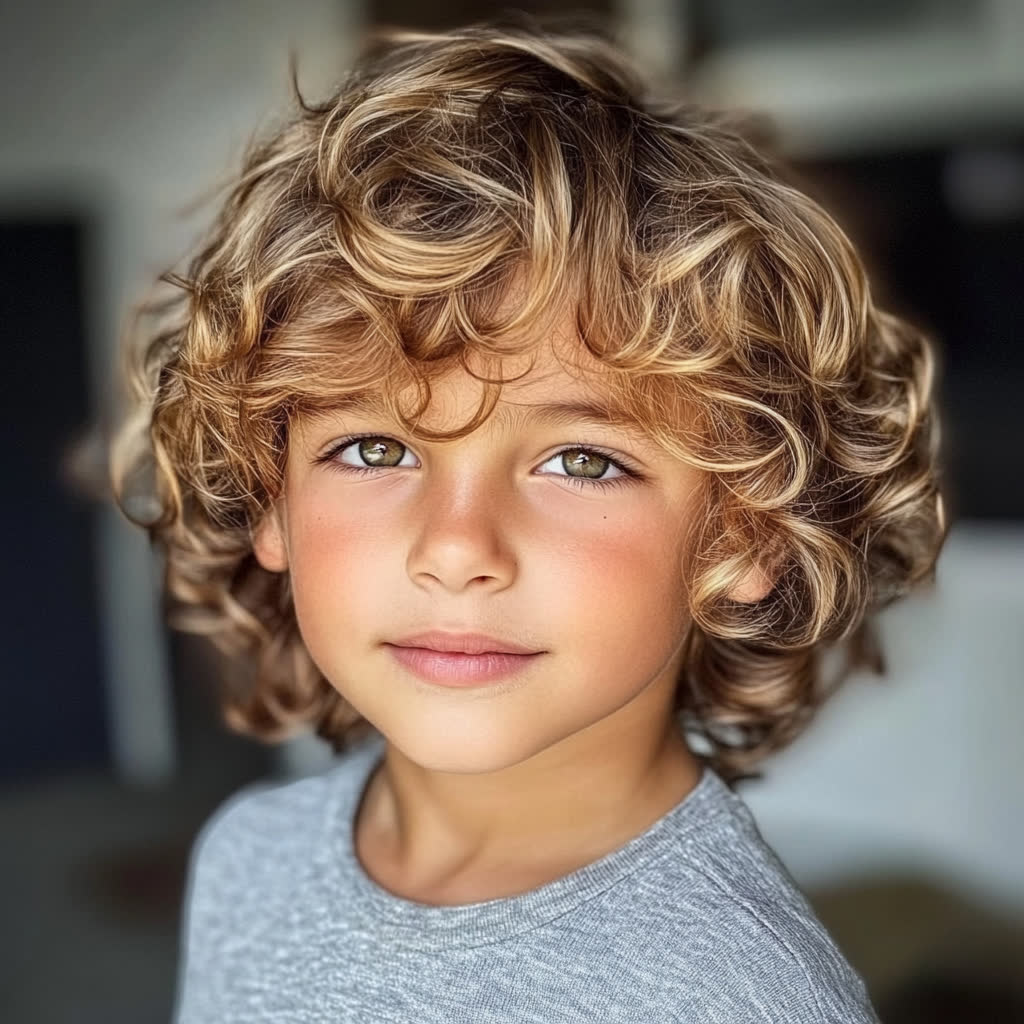 cheveux mi-long garçon