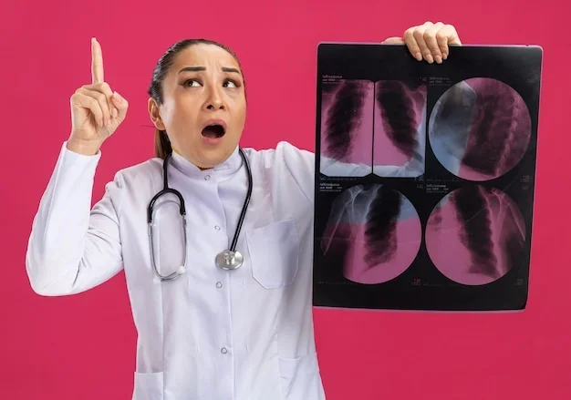 Respiration difficile en raison d'une inflammation des bronches